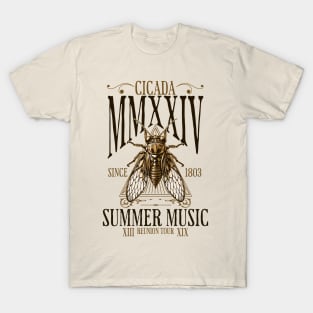 Cicada 2024 Reunion Tour - Brood XIX Brood XIII T-Shirt